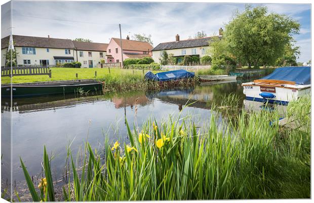 West Somerton Staithe Canvas Print by Stephen Mole