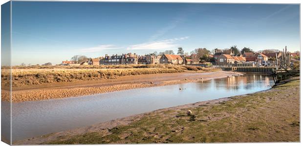  Blakeney Quay Canvas Print by Stephen Mole