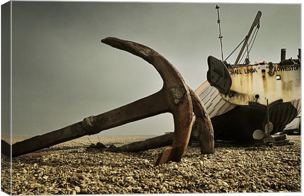 Anchored Canvas Print by Stephen Mole