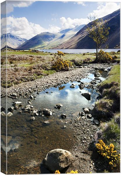 Wast Water Canvas Print by Stephen Mole