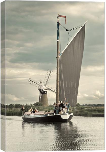 The Wherry Albion .. Toned Canvas Print by Stephen Mole