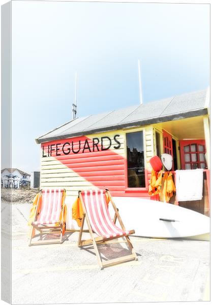 Lifeguards Canvas Print by Stephen Mole