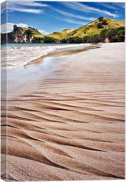 Ripples in the sand Canvas Print by Stephen Mole