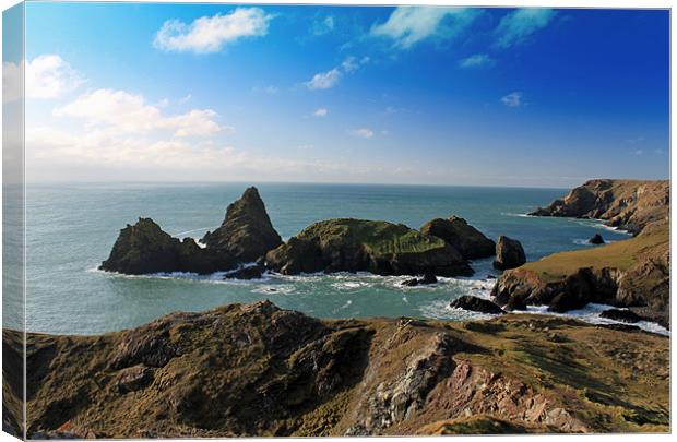 Kynance Cove Canvas Print by allen martin