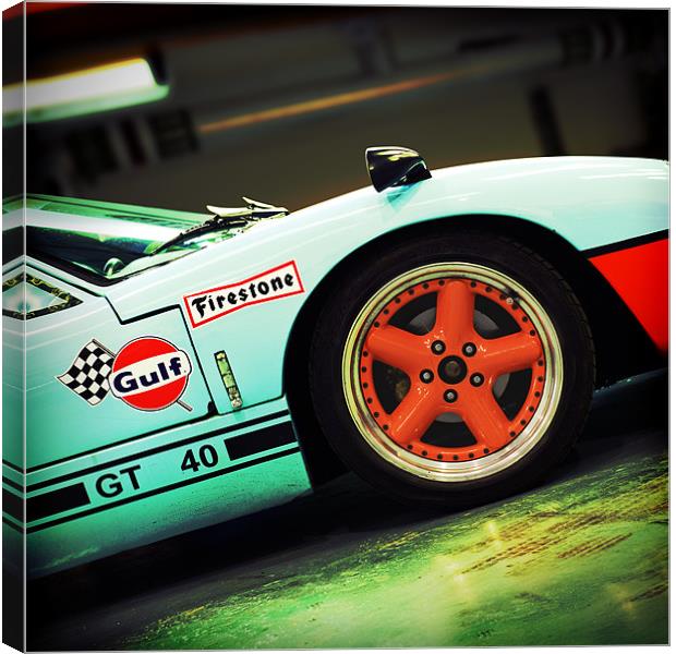 GT 40 Canvas Print by James Rowland