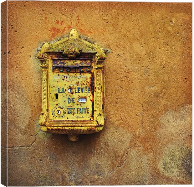 French post box Canvas Print by James Rowland