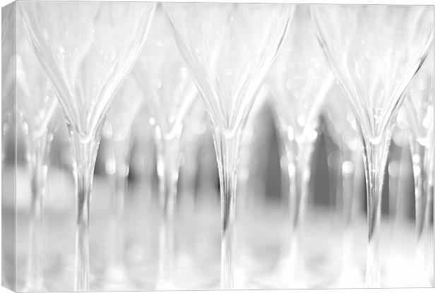 Champagne glasses Canvas Print by Radovan Chrenko
