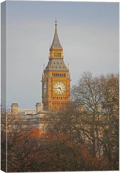 Big Ben Canvas Print by Amy Rogers