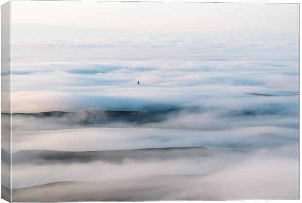 Above the Clouds Canvas Print by Mike Dawson