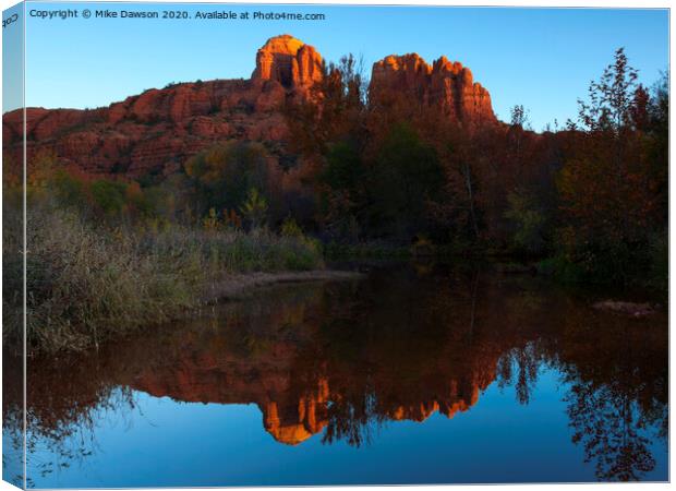 Cathedral Light Canvas Print by Mike Dawson