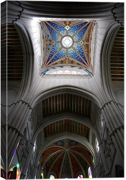 Colourful Cathedral Canvas Print by Rick Wilson