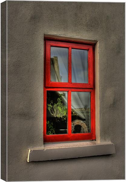 Cottage window Canvas Print by Andreas Hartmann