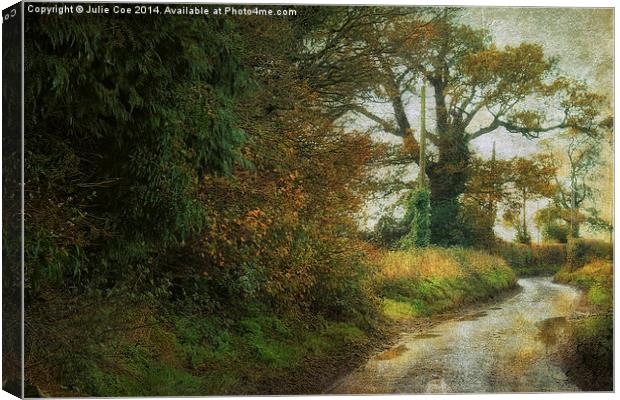 Rectory Road, Edgefield Canvas Print by Julie Coe
