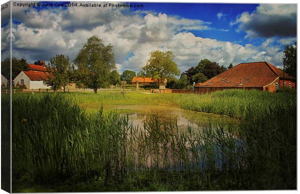 Edgefield, Norfolk Canvas Print by Julie Coe