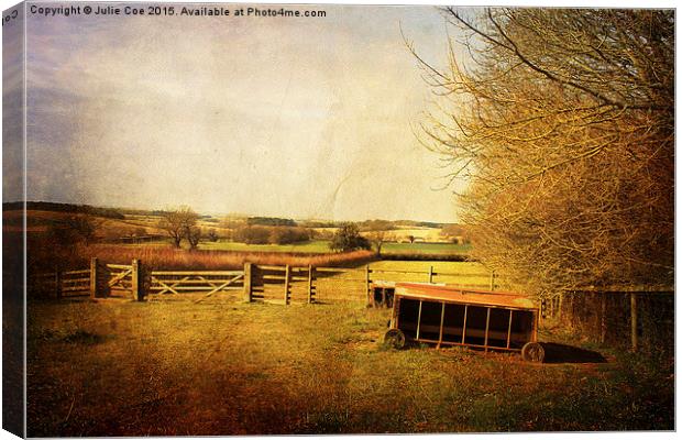 View From Bunkers 2 Canvas Print by Julie Coe