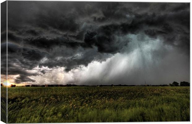 Oklahoma Storm Canvas Print by Mark Pritchard