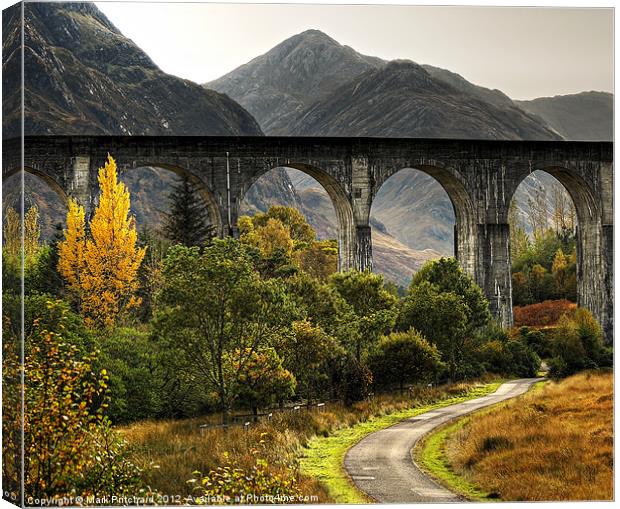Glenfinnan Viaduct Canvas Print by Mark Pritchard