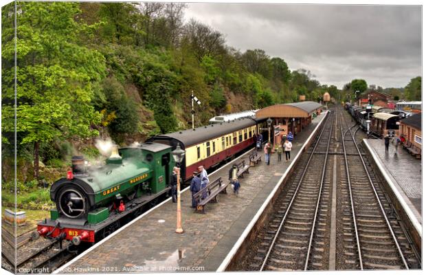 Bewdley 813 Canvas Print by Rob Hawkins