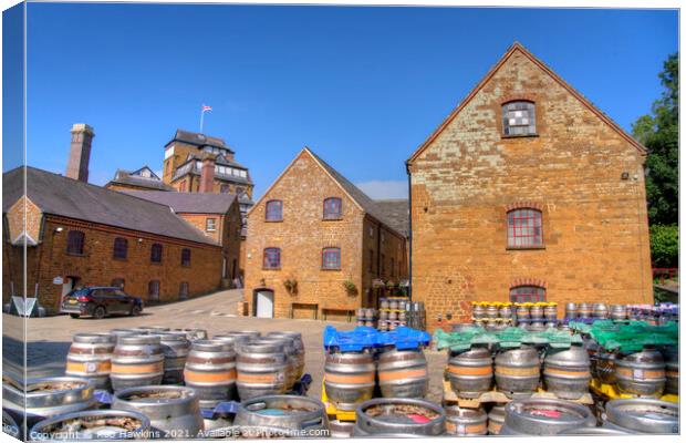 Hook Norton Kegs Canvas Print by Rob Hawkins