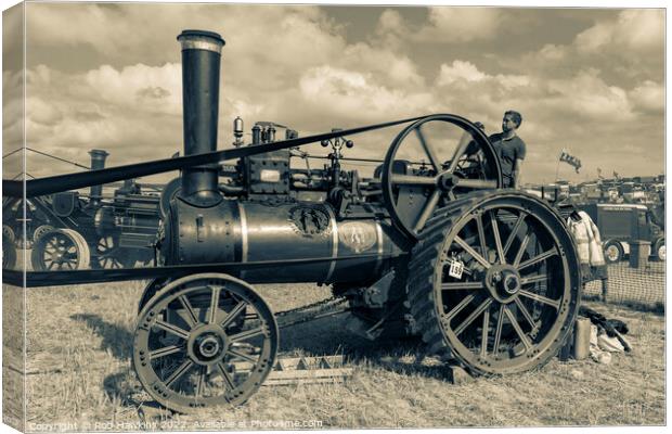 Marshall Traction Canvas Print by Rob Hawkins