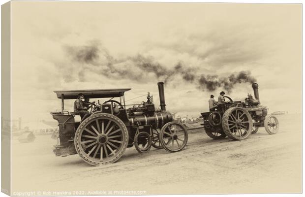 Antique Traction  Canvas Print by Rob Hawkins