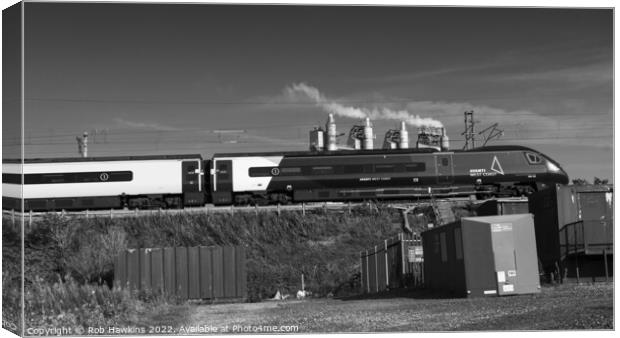 Shap Fell pendolino Canvas Print by Rob Hawkins