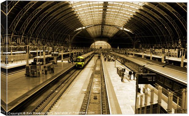 Paddington Station Canvas Print by Rob Hawkins