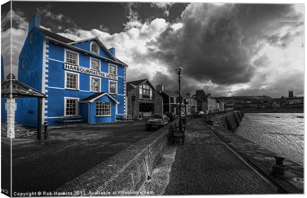 The Harbourmaster Hotel Canvas Print by Rob Hawkins
