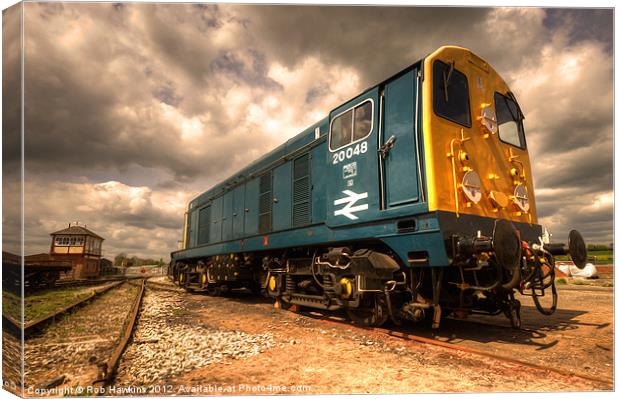 The class 20 Canvas Print by Rob Hawkins