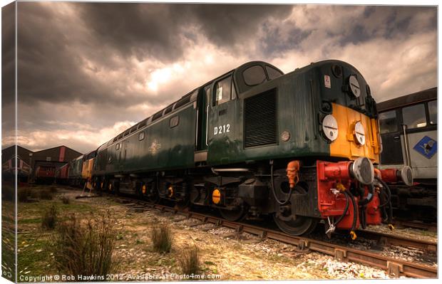 The BR class 40 Canvas Print by Rob Hawkins