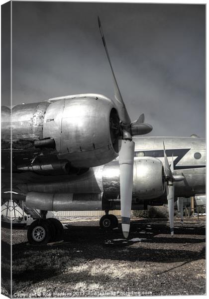 Propelled Canvas Print by Rob Hawkins