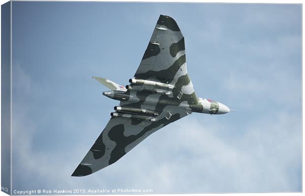 The Mighty Vulcan Canvas Print by Rob Hawkins