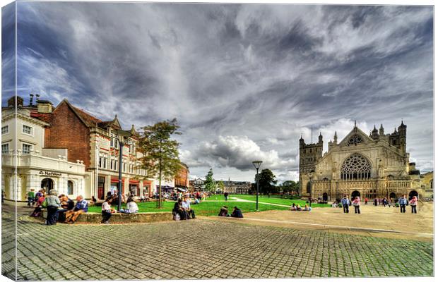 Cathedral Green Canvas Print by Rob Hawkins