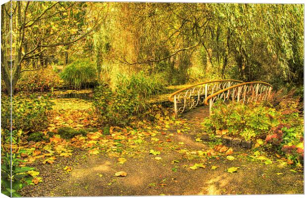 Autumn in the park Canvas Print by Rob Hawkins