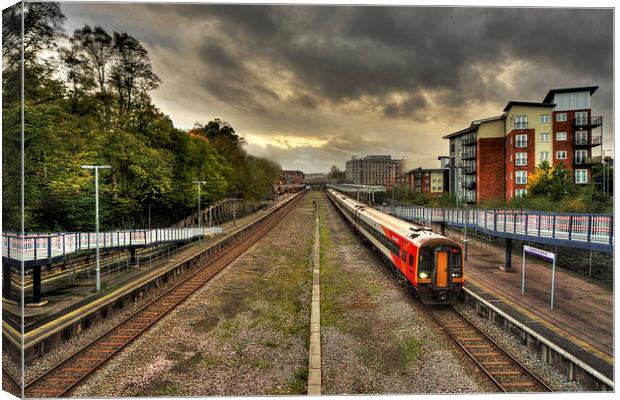 Exeter Central Canvas Print by Rob Hawkins