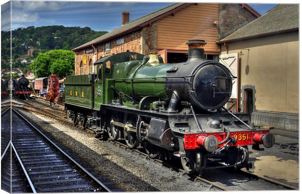 Minehead Mogul Canvas Print by Rob Hawkins