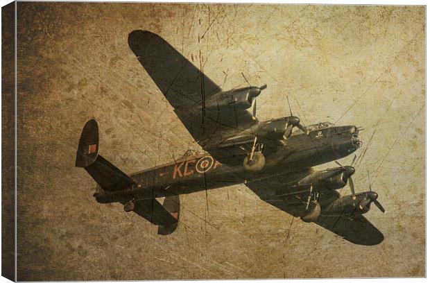 Avro Lancaster Canvas Print by Rob Hawkins