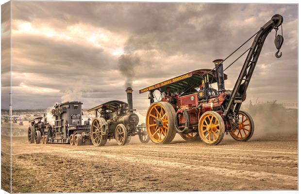 Traction Power Canvas Print by Rob Hawkins