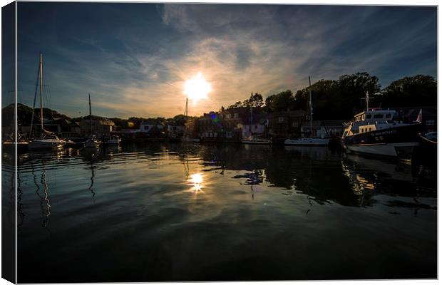Padstow dusk Canvas Print by Rob Hawkins