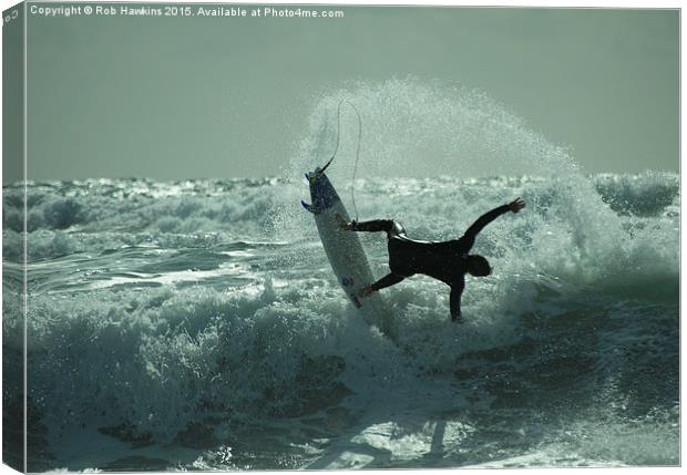  Wipeout  Canvas Print by Rob Hawkins