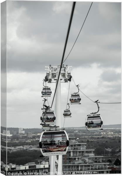 Skyride  Canvas Print by Rob Hawkins