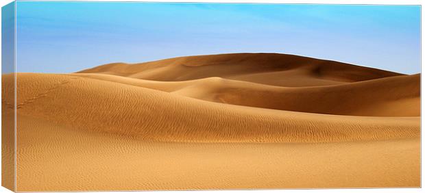 Dunes of Maspalomas Canvas Print by Rob Hawkins