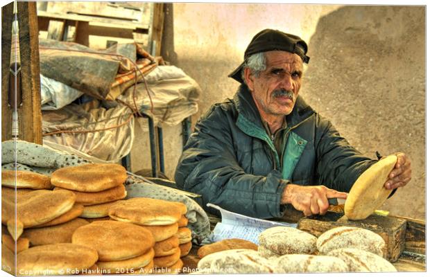 Baker Man  Canvas Print by Rob Hawkins