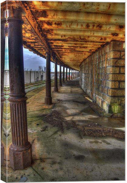 Station dereliction Canvas Print by Rob Hawkins