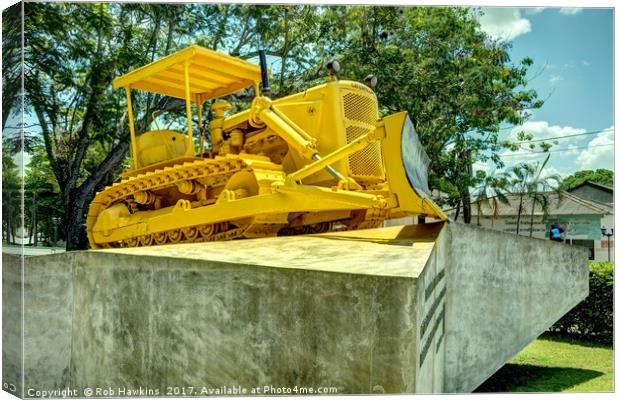 Revolution Dozer  Canvas Print by Rob Hawkins