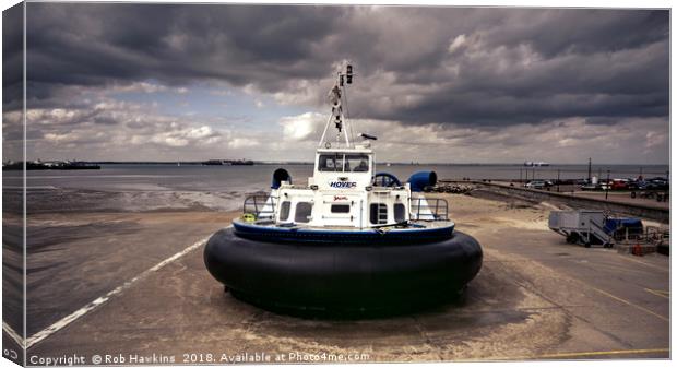 Ryde Hover  Canvas Print by Rob Hawkins