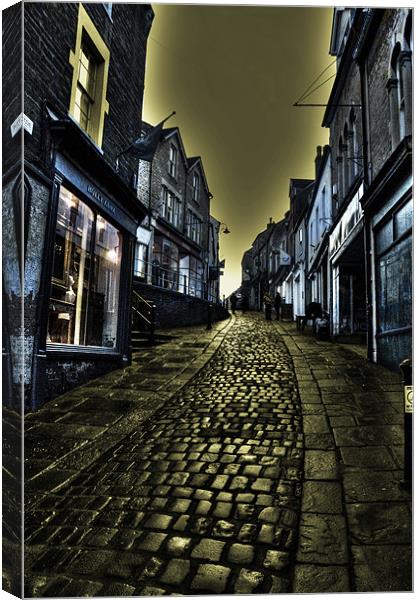 Stoney St @ Frome Canvas Print by Rob Hawkins