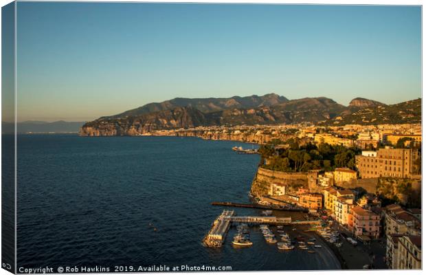 Sorrento Headland Canvas Print by Rob Hawkins