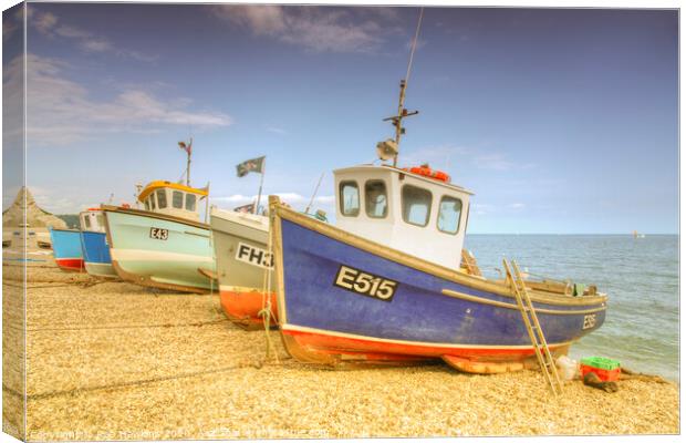 Summer Beer Boats  Canvas Print by Rob Hawkins