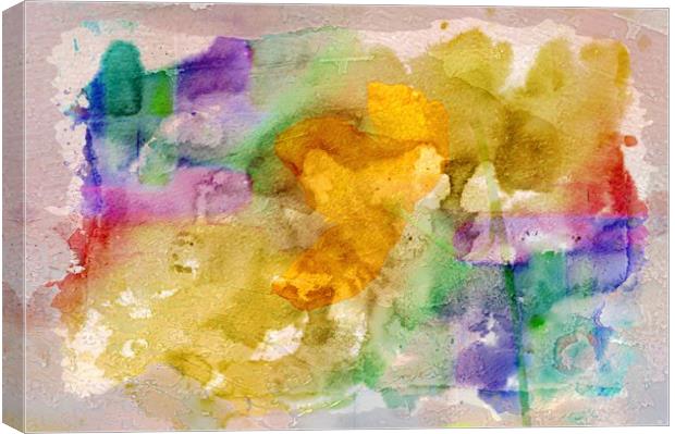 watercolour abstract Canvas Print by Alexia Miles